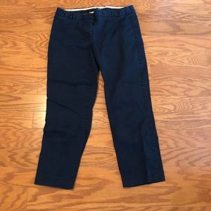 2/$10 item Navy J.Crew straight leg crops
